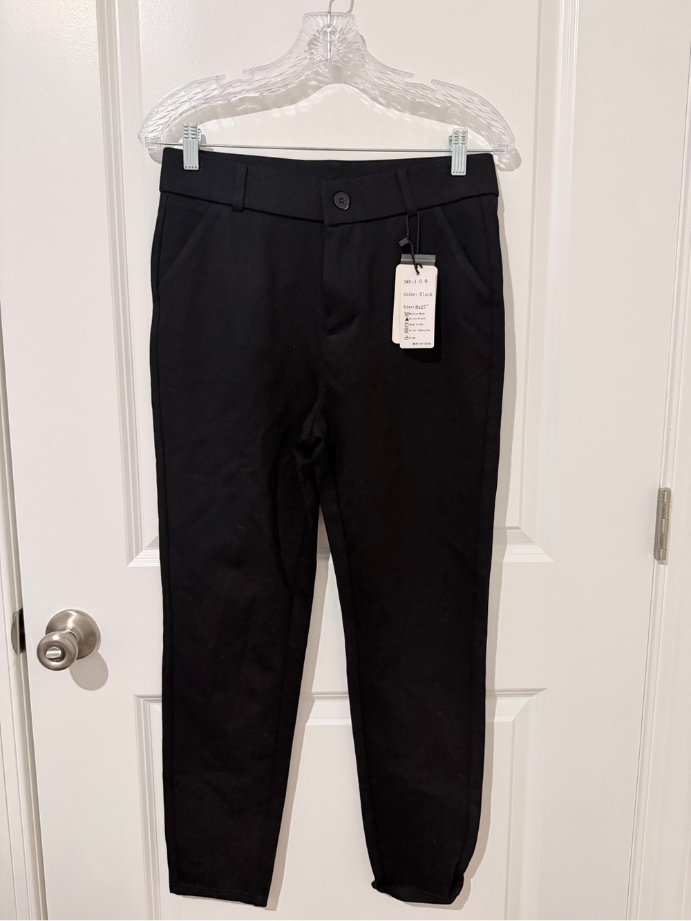 Amazon Women's Skinny Dress Pants - Black